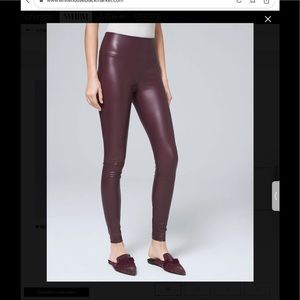White House Black market runway leggings